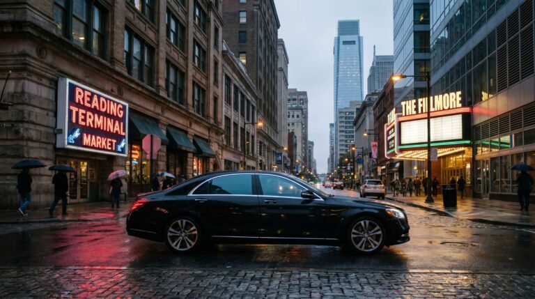 Premium Black Car Service Aston